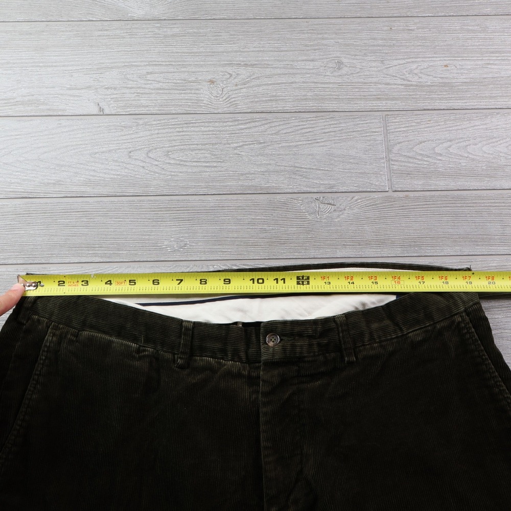 Polo Ralph Lauren Corduroy Stretch Classic Fit Pants Men 38x30 Olive - Picture 6 of 8